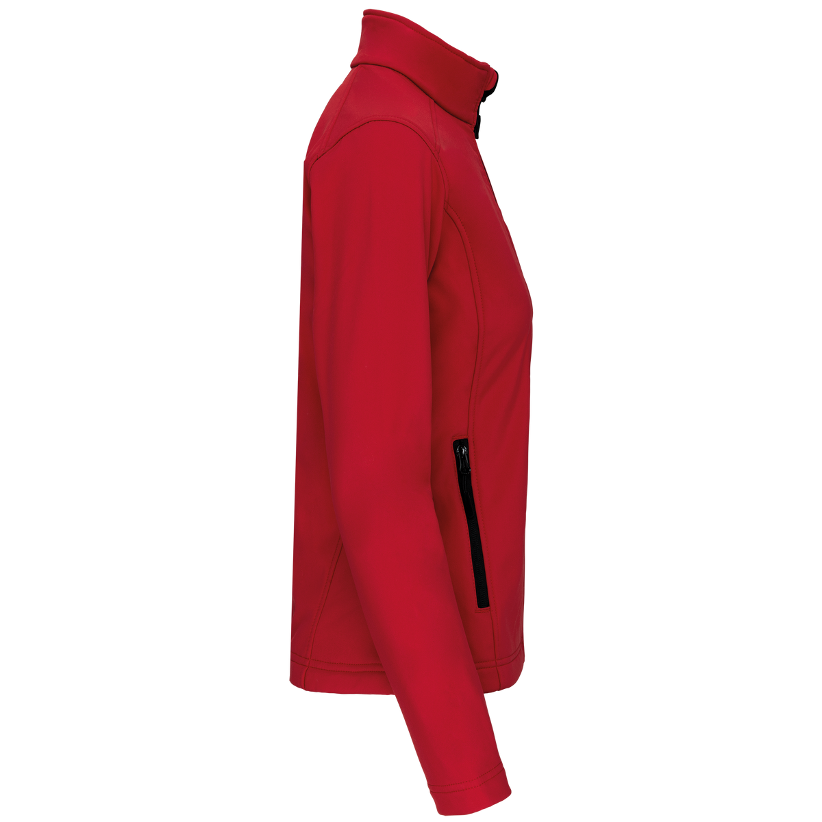 K400 - Chaqueta softshell mujer - Red - lateral