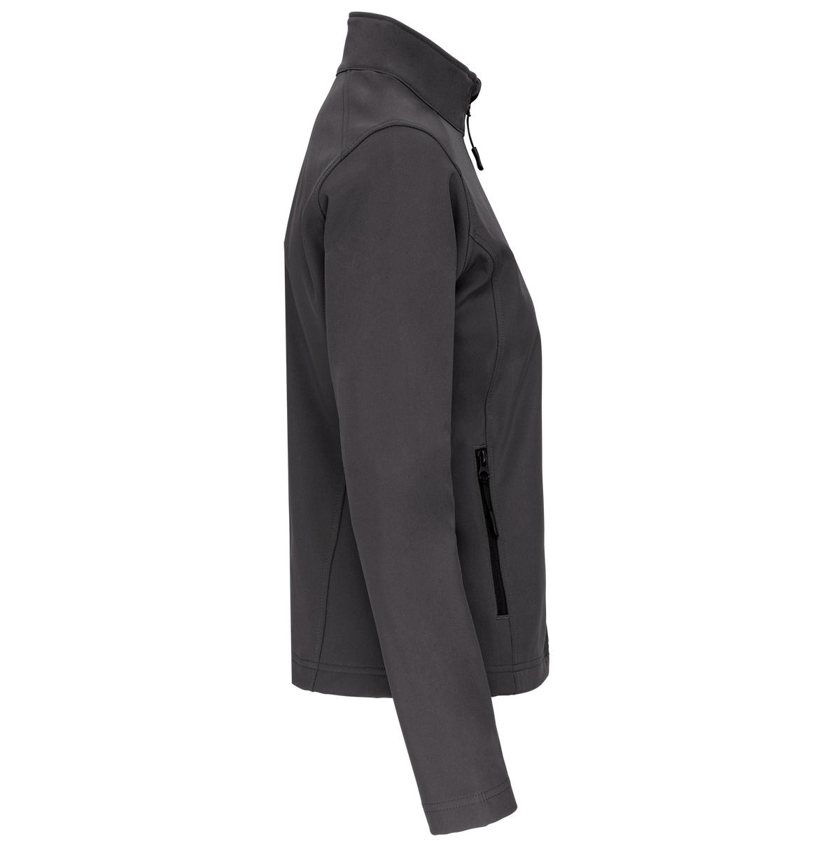 K400 - Chaqueta softshell mujer - Titanium - lateral