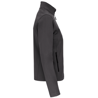 K400 - Chaqueta softshell mujer - Titanium - lateral