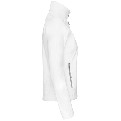 K400 - Chaqueta softshell mujer - White - lateral