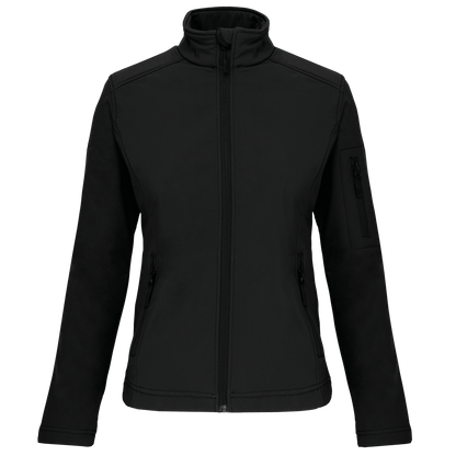 K400 - Chaqueta softshell mujer - Black - frontal