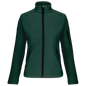 K400 - Chaqueta softshell mujer - Bottle Green - frontal