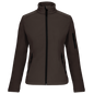 K400 - Chaqueta softshell mujer - Chocolate - frontal