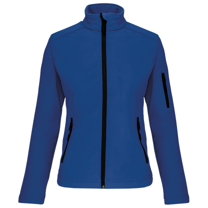 K400 - Chaqueta softshell mujer - Dark Royal Blue - frontal