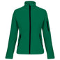 K400 - Chaqueta softshell mujer - Kelly Green - frontal