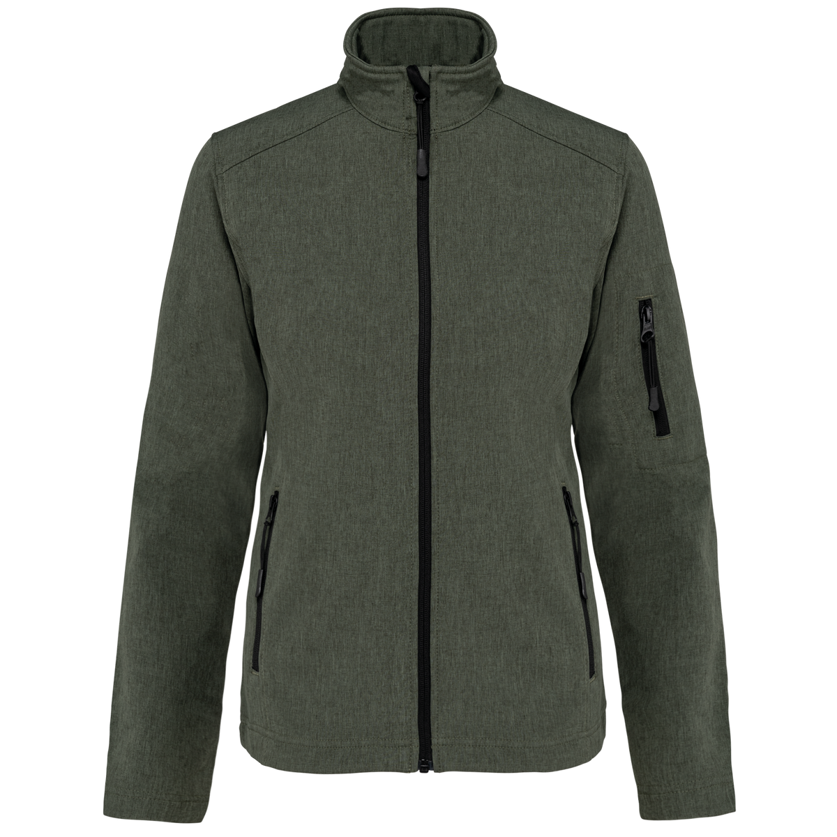K400 - Chaqueta softshell mujer - Marl Green - frontal