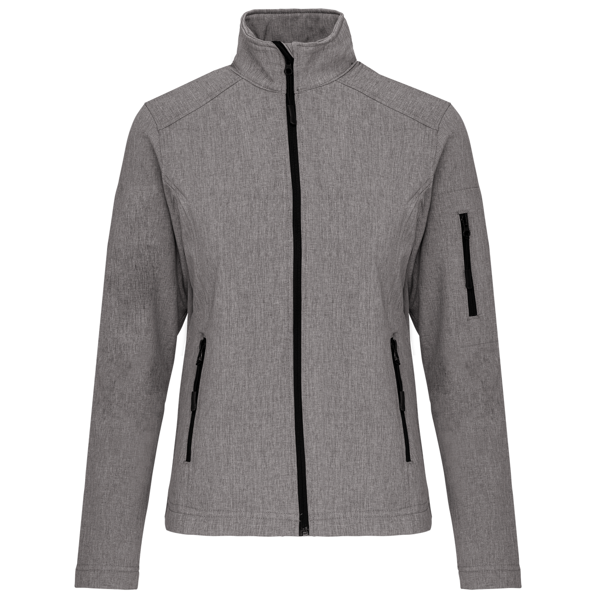 K400 - Chaqueta softshell mujer - Marl Grey - frontal
