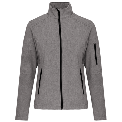 K400 - Chaqueta softshell mujer - Marl Grey - frontal