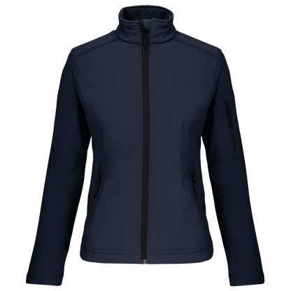 K400 - Chaqueta softshell mujer - Navy - frontal