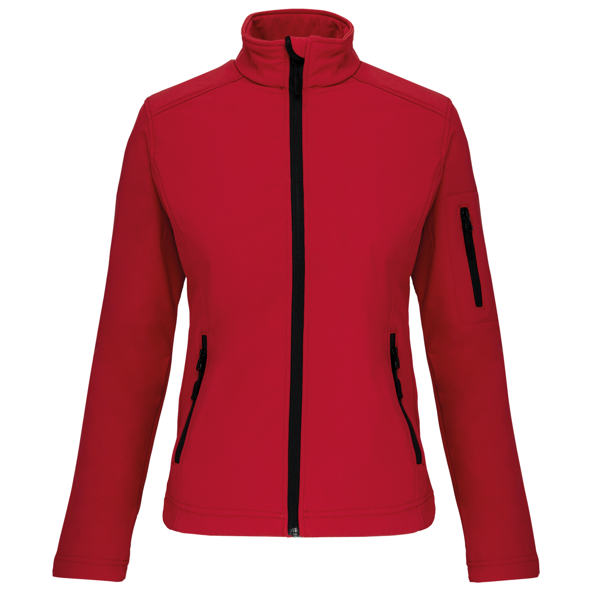 K400 - Chaqueta softshell mujer - Red - frontal