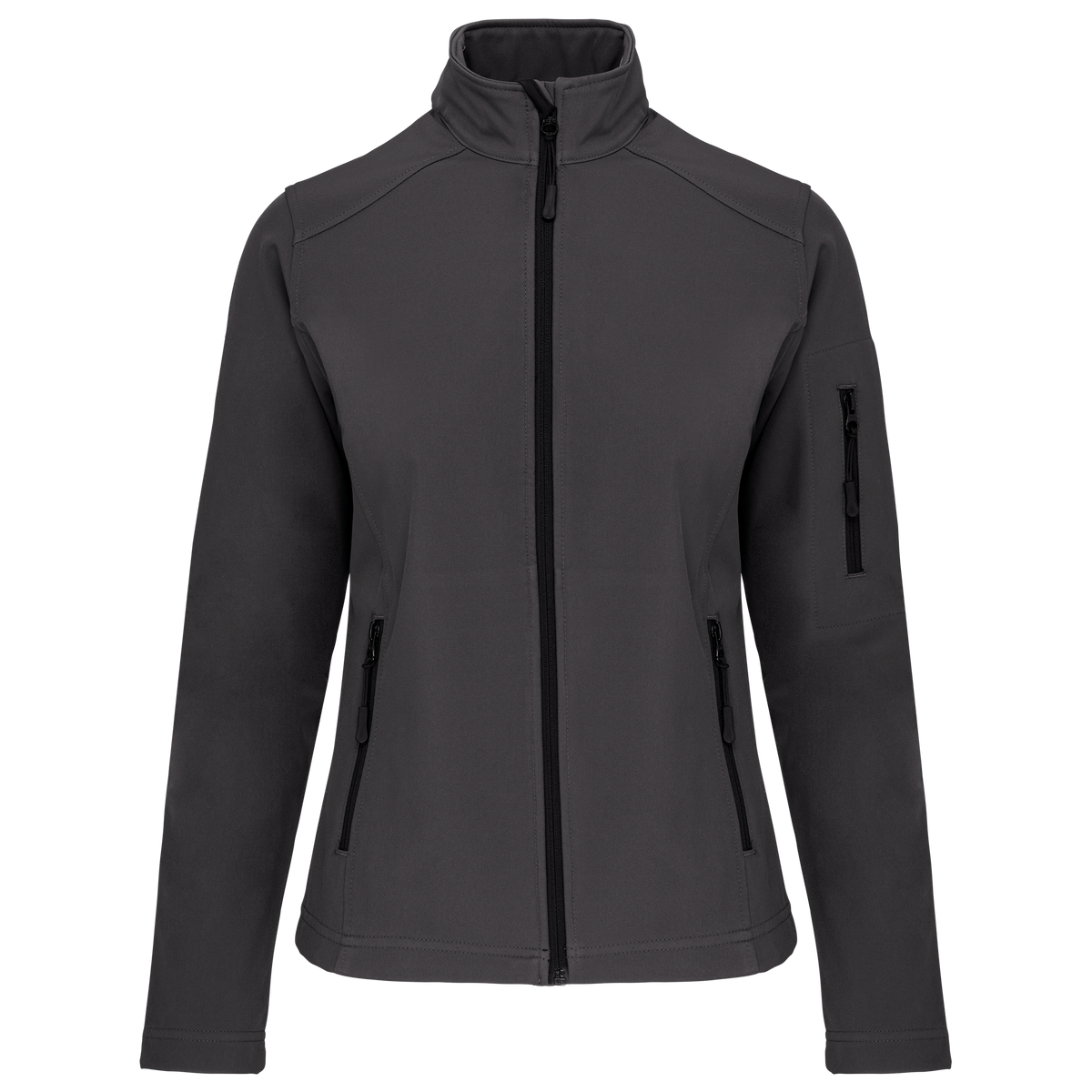 K400 - Chaqueta softshell mujer - Titanium - frontal