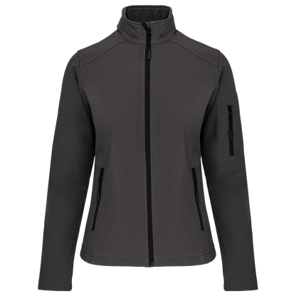 K400 - Chaqueta softshell mujer - Titanium - frontal