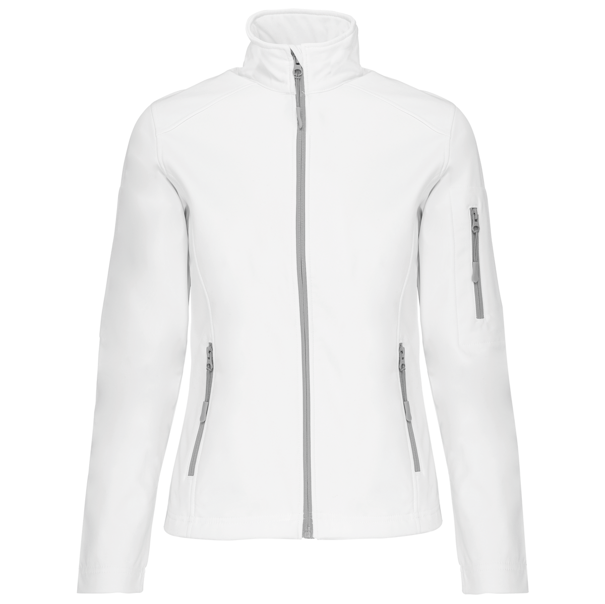K400 - Chaqueta softshell mujer - White - frontal