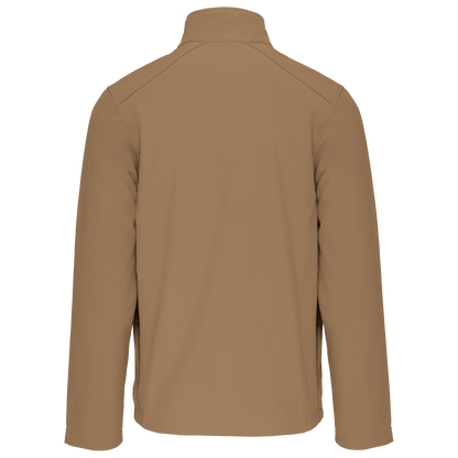 K401 - Chaqueta softshell hombre - Camel - trasera
