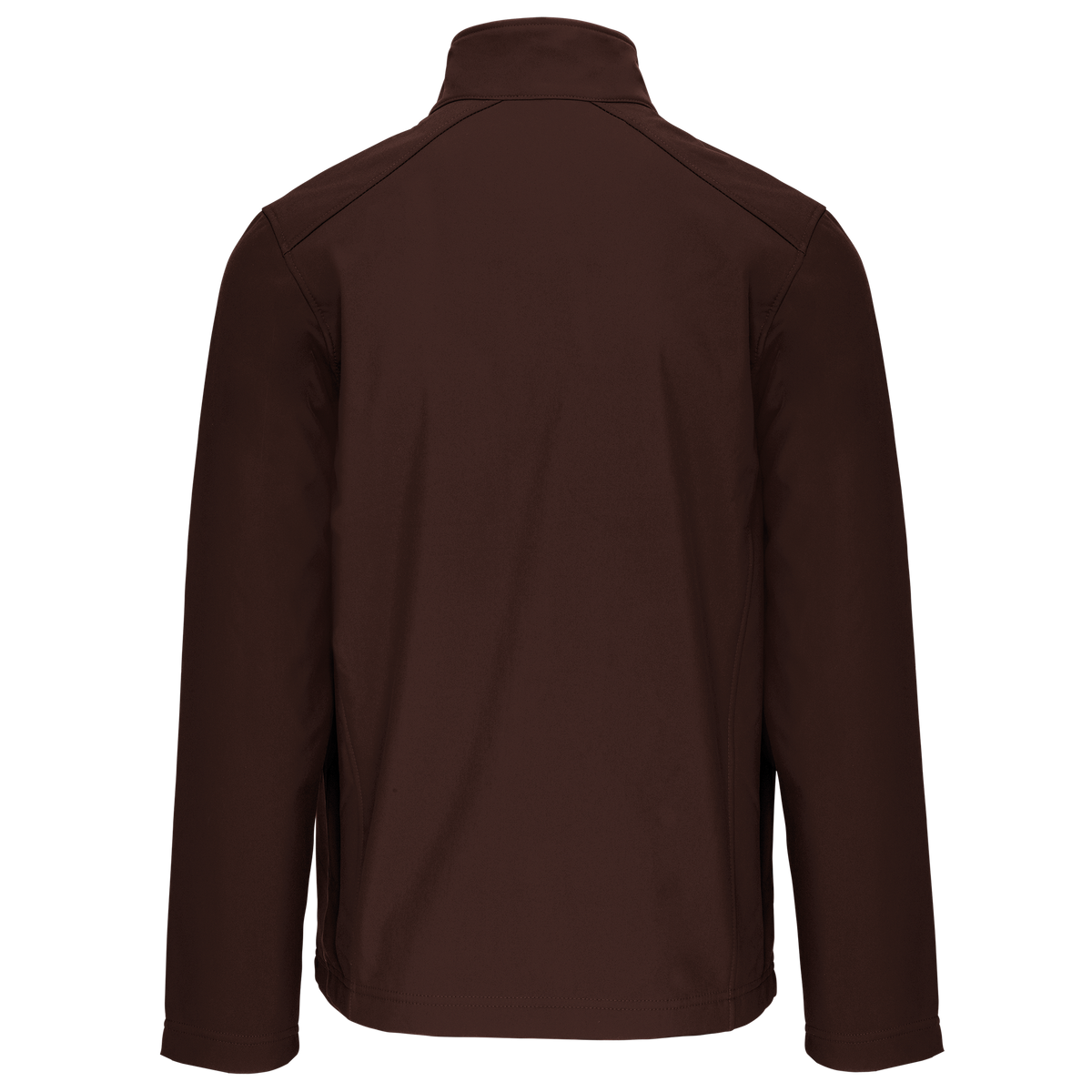 K401 - Chaqueta softshell hombre - Chocolate - trasera
