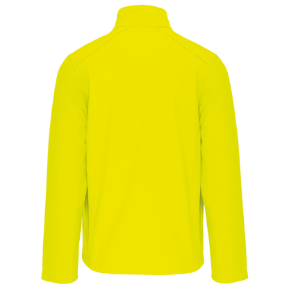 K401 - Chaqueta softshell hombre - Fluorescent Yellow - trasera