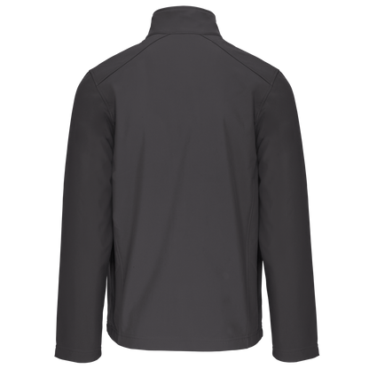 K401 - Chaqueta softshell hombre - Titanium - trasera