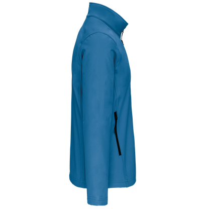 K401 - Chaqueta softshell hombre - Aqua Blue - lateral