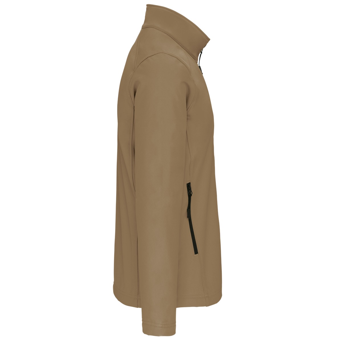 K401 - Chaqueta softshell hombre - Camel - lateral