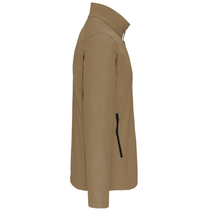 K401 - Chaqueta softshell hombre - Camel - lateral