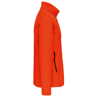K401 - Chaqueta softshell hombre - Fluorescent Orange - lateral