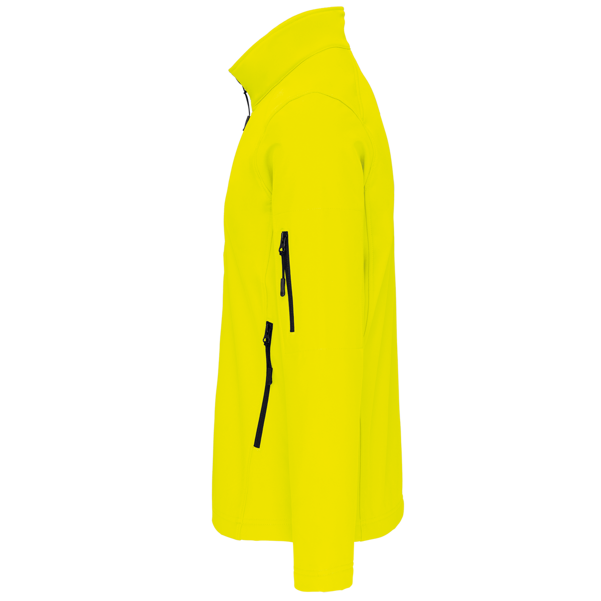 K401 - Chaqueta softshell hombre - Fluorescent Yellow - lateral