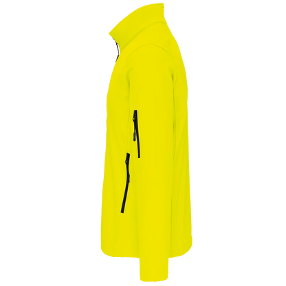 K401 - Chaqueta softshell hombre - Fluorescent Yellow - lateral