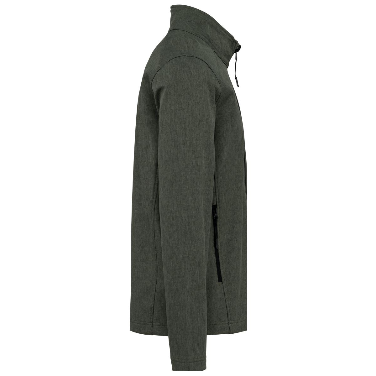 K401 - Chaqueta softshell hombre - Marl Green - lateral