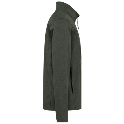 K401 - Chaqueta softshell hombre - Marl Green - lateral