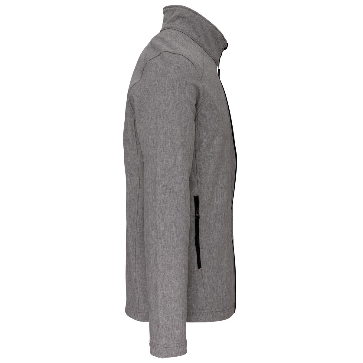 K401 - Chaqueta softshell hombre - Marl Grey - lateral