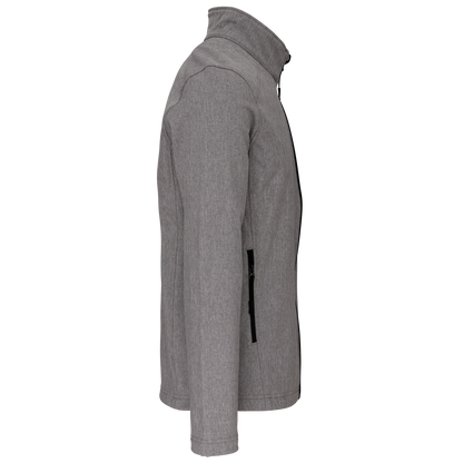 K401 - Chaqueta softshell hombre - Marl Grey - lateral