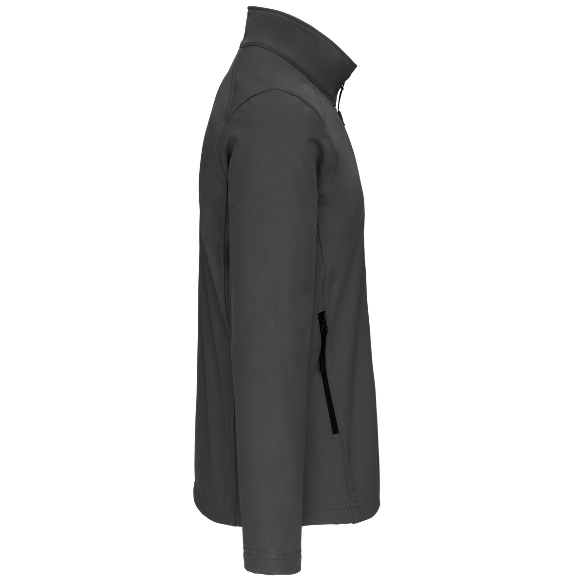 K401 - Chaqueta softshell hombre - Titanium - lateral
