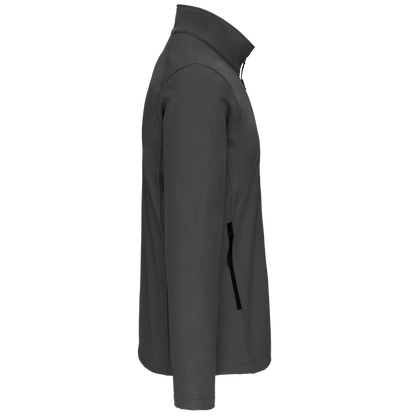 K401 - Chaqueta softshell hombre - Titanium - lateral