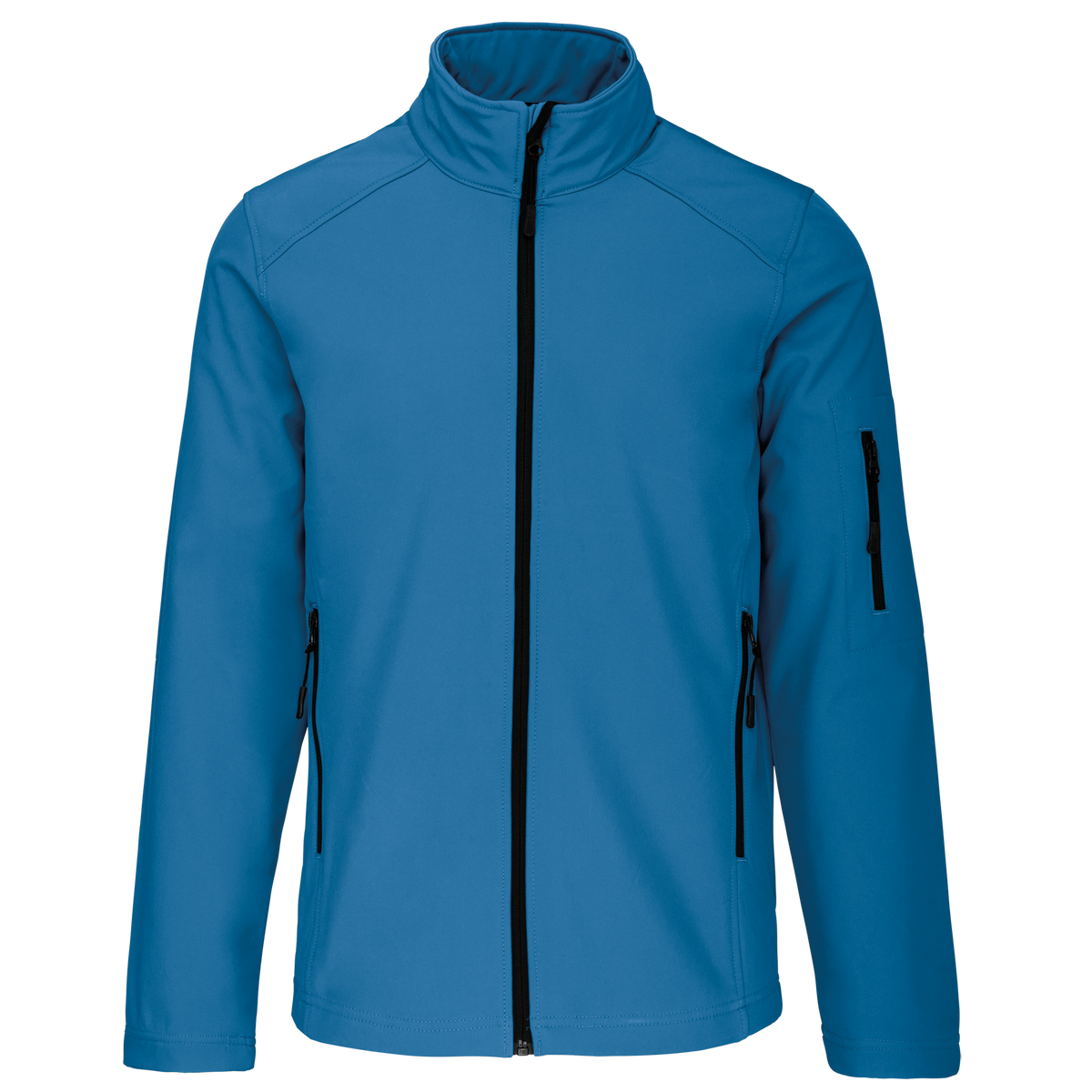 K401 - Chaqueta softshell hombre - Aqua Blue - frontal