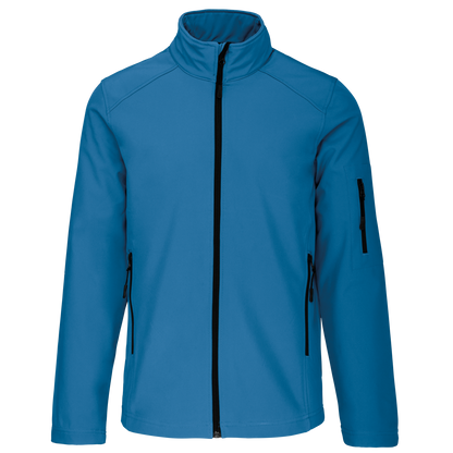 K401 - Chaqueta softshell hombre - Aqua Blue - frontal