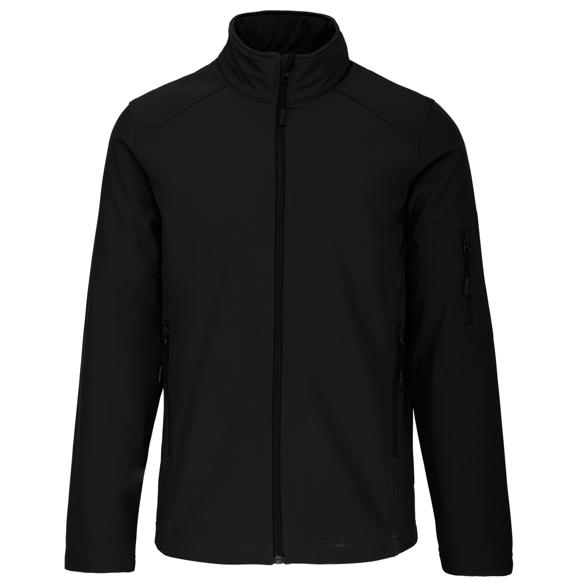 K401 - Chaqueta softshell hombre - Black - frontal