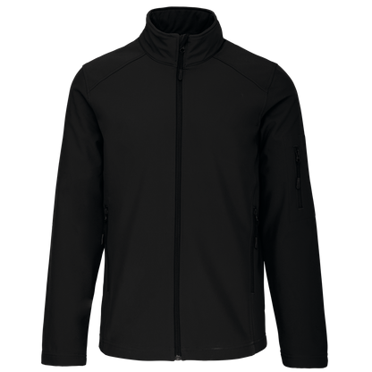 K401 - Chaqueta softshell hombre - Black - frontal