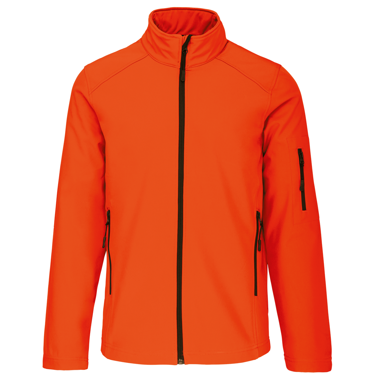 K401 - Chaqueta softshell hombre - Fluorescent Orange - frontal