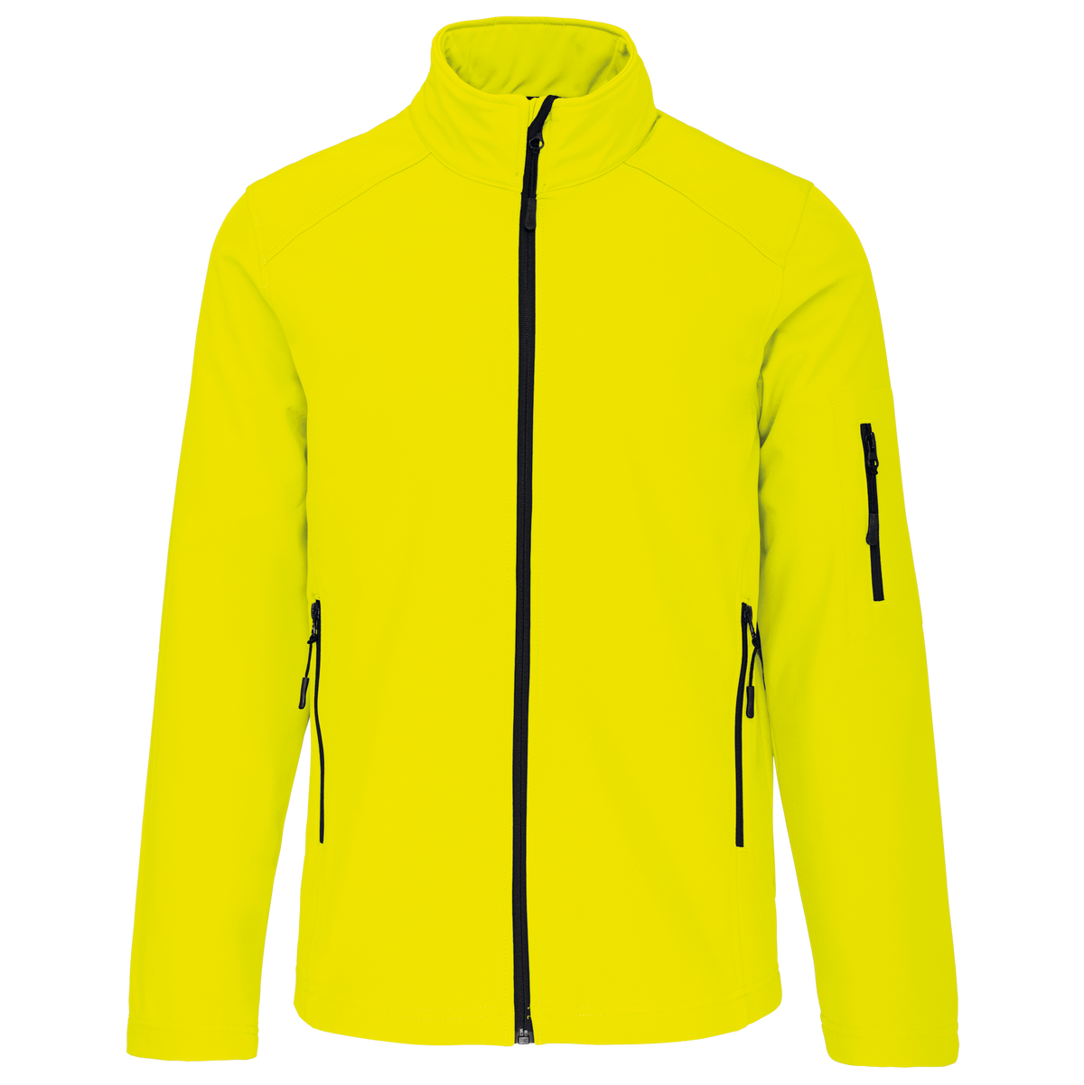 K401 - Chaqueta softshell hombre - Fluorescent Yellow - frontal