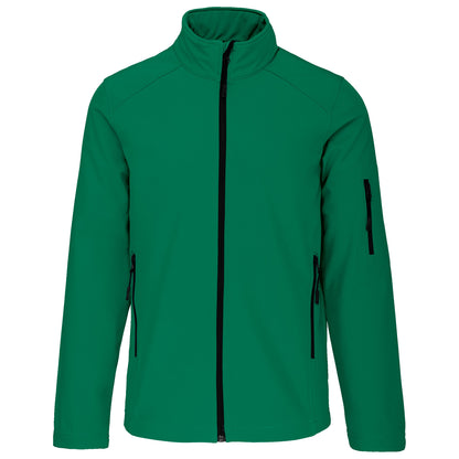 K401 - Chaqueta softshell hombre - Kelly Green - frontal
