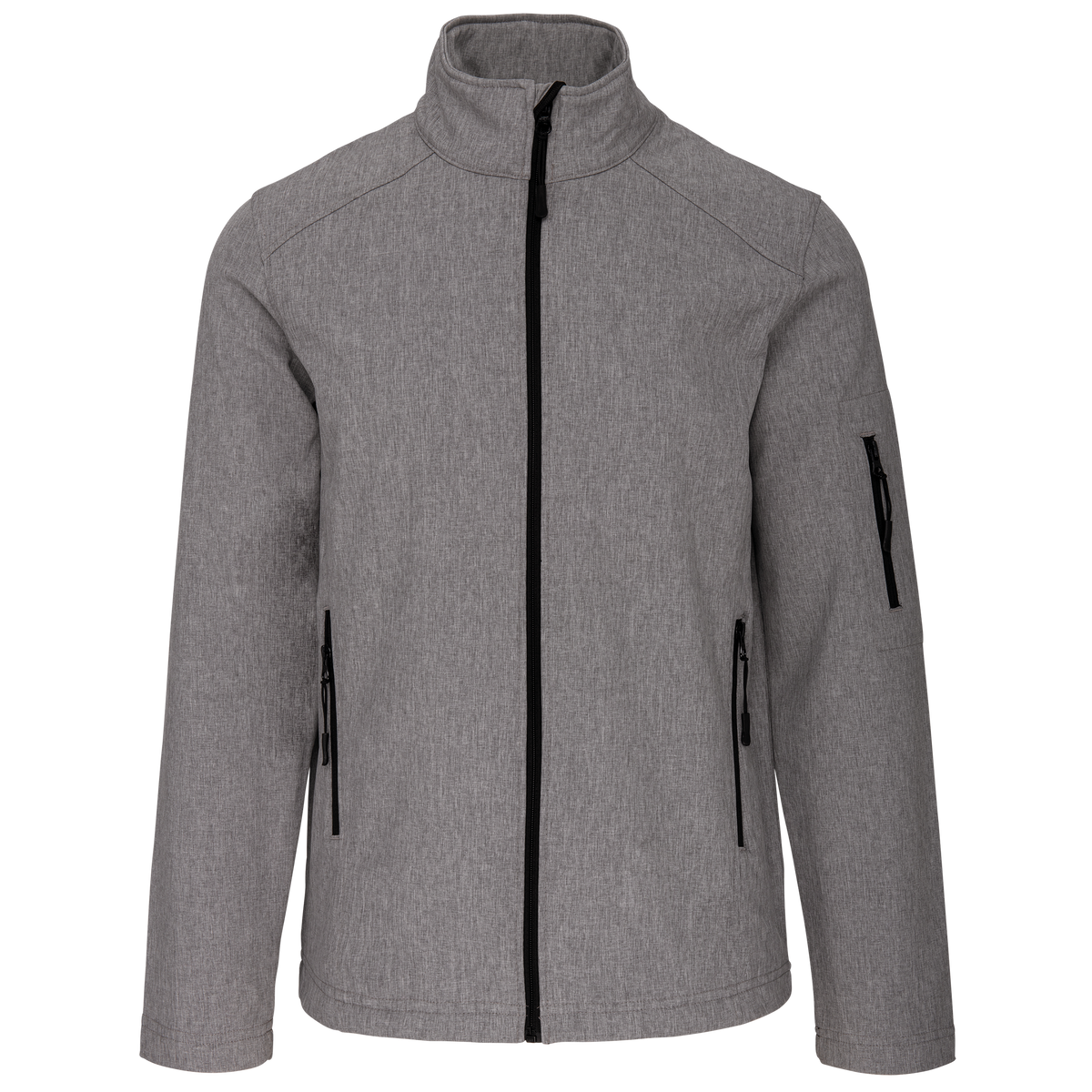 K401 - Chaqueta softshell hombre - Marl Grey - frontal