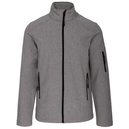K401 - Chaqueta softshell hombre - Marl Grey - frontal