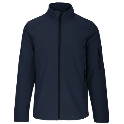 K401 - Chaqueta softshell hombre - Navy - frontal