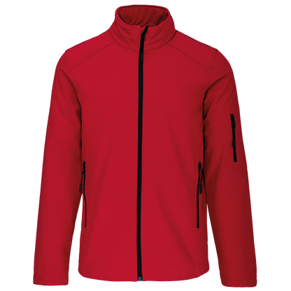 K401 - Chaqueta softshell hombre - Red - frontal