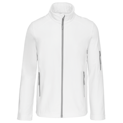 K401 - Chaqueta softshell hombre - White - frontal