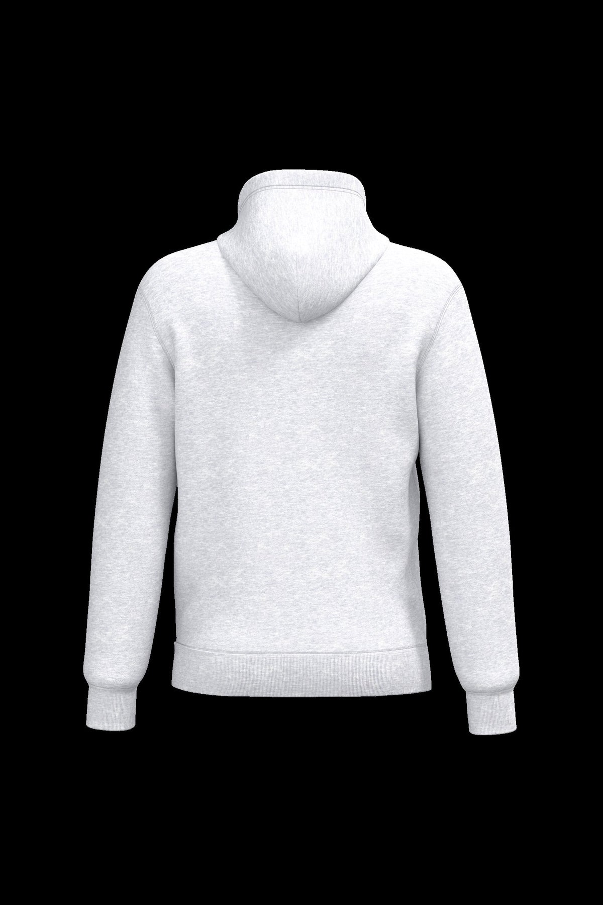 K4041 - Sudadera con capucha reciclada unisex - Ash Heather - trasera