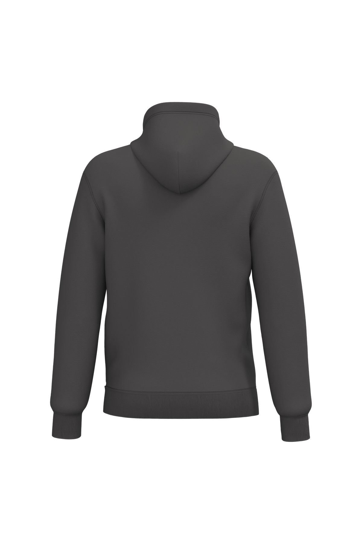 K4041 - Sudadera con capucha reciclada unisex - Dark Grey - trasera