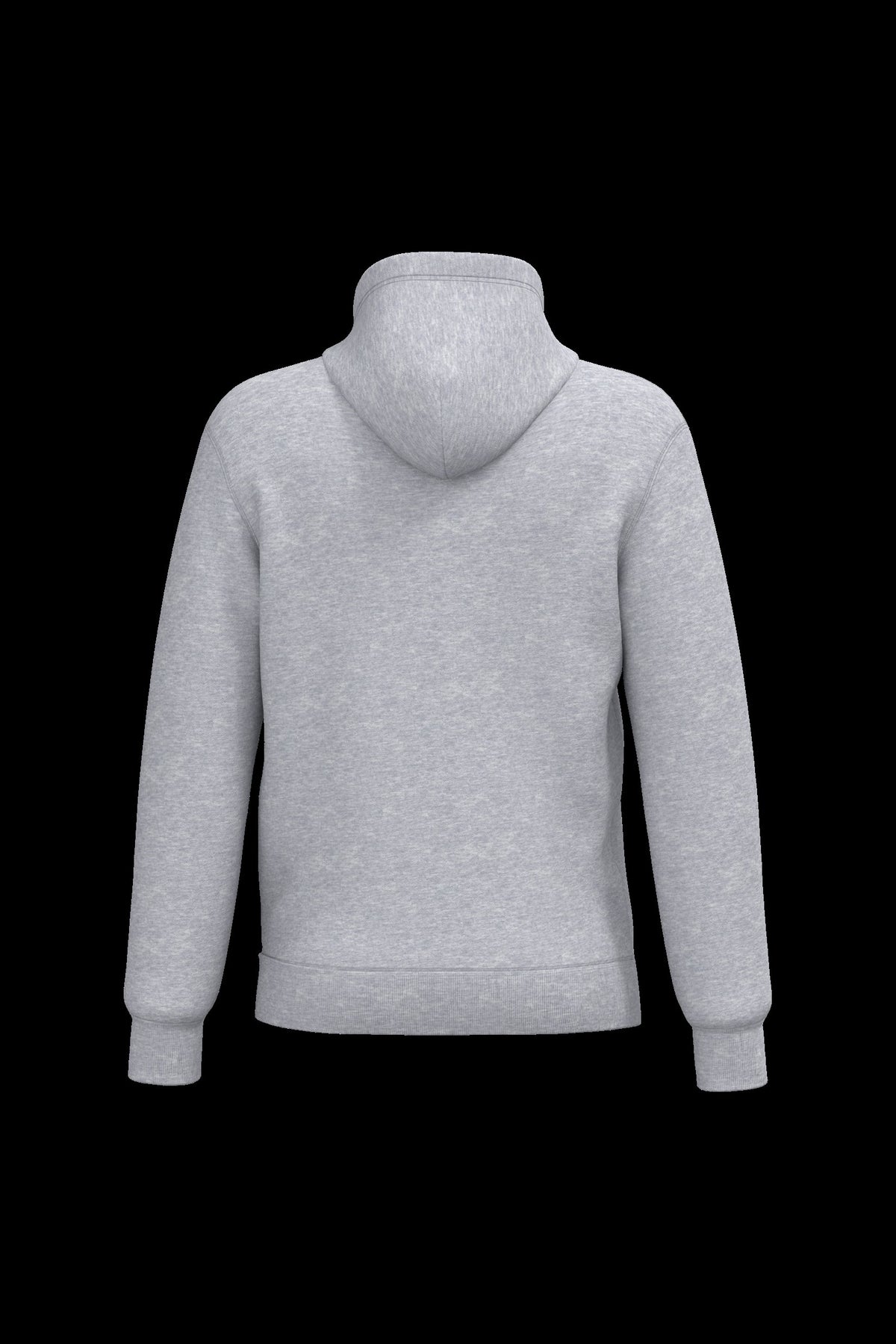 K4041 - Sudadera con capucha reciclada unisex - Oxford Grey - trasera