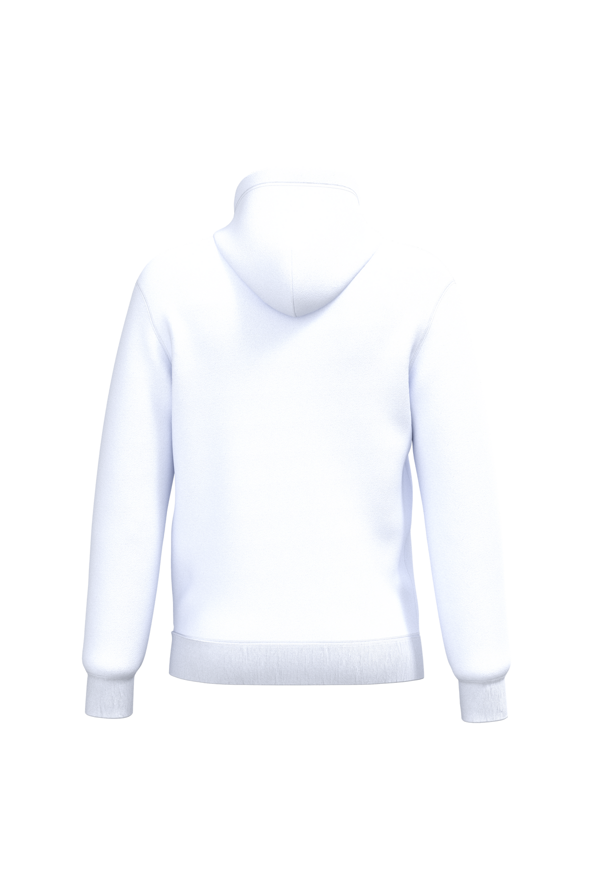 K4041 - Sudadera con capucha reciclada unisex - White - trasera