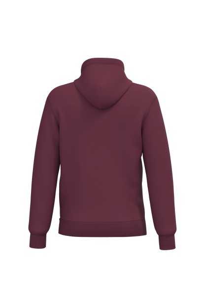K4041 - Sudadera con capucha reciclada unisex - Wine - trasera